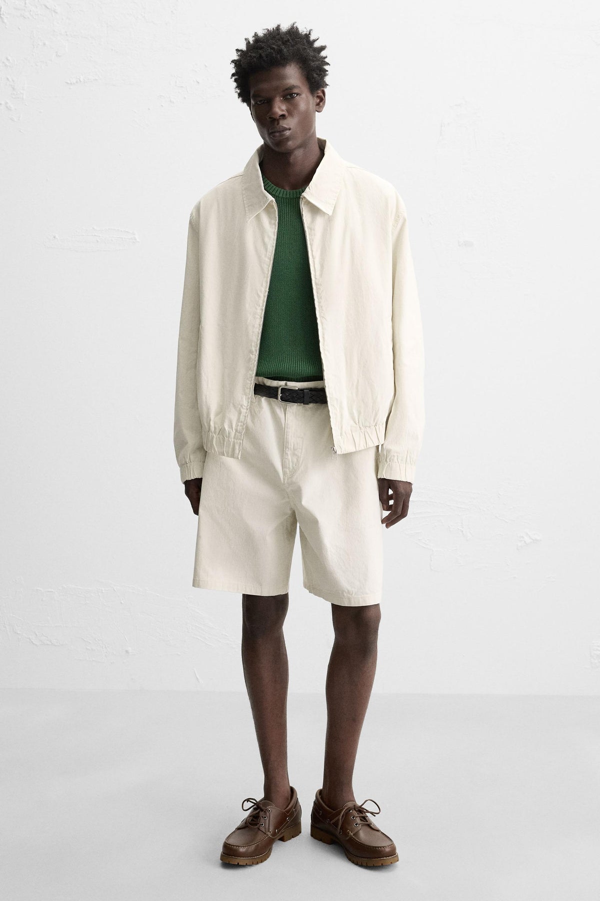 LEATHER DECK SHOES - Image 2