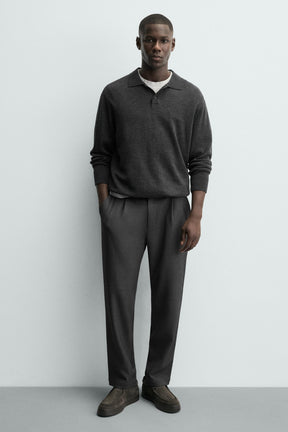 Lederschuhe mit Mokassin-Zehenkappe