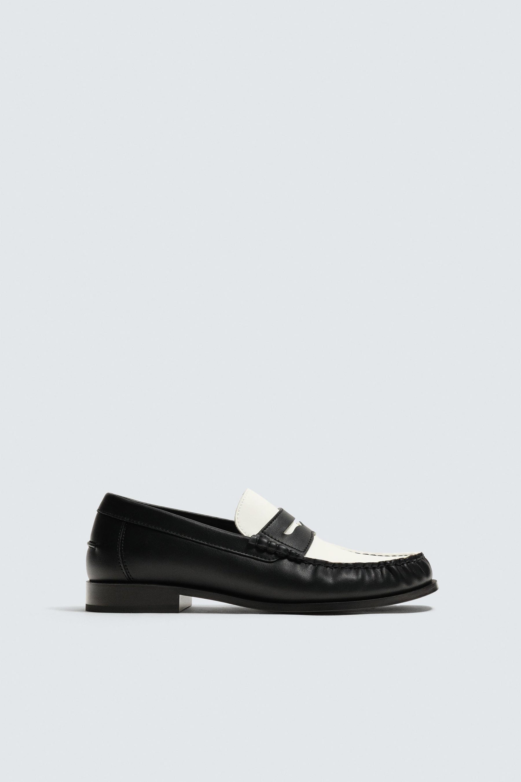 Penny Loafer aus Leder
