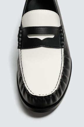 Penny Loafer aus Leder