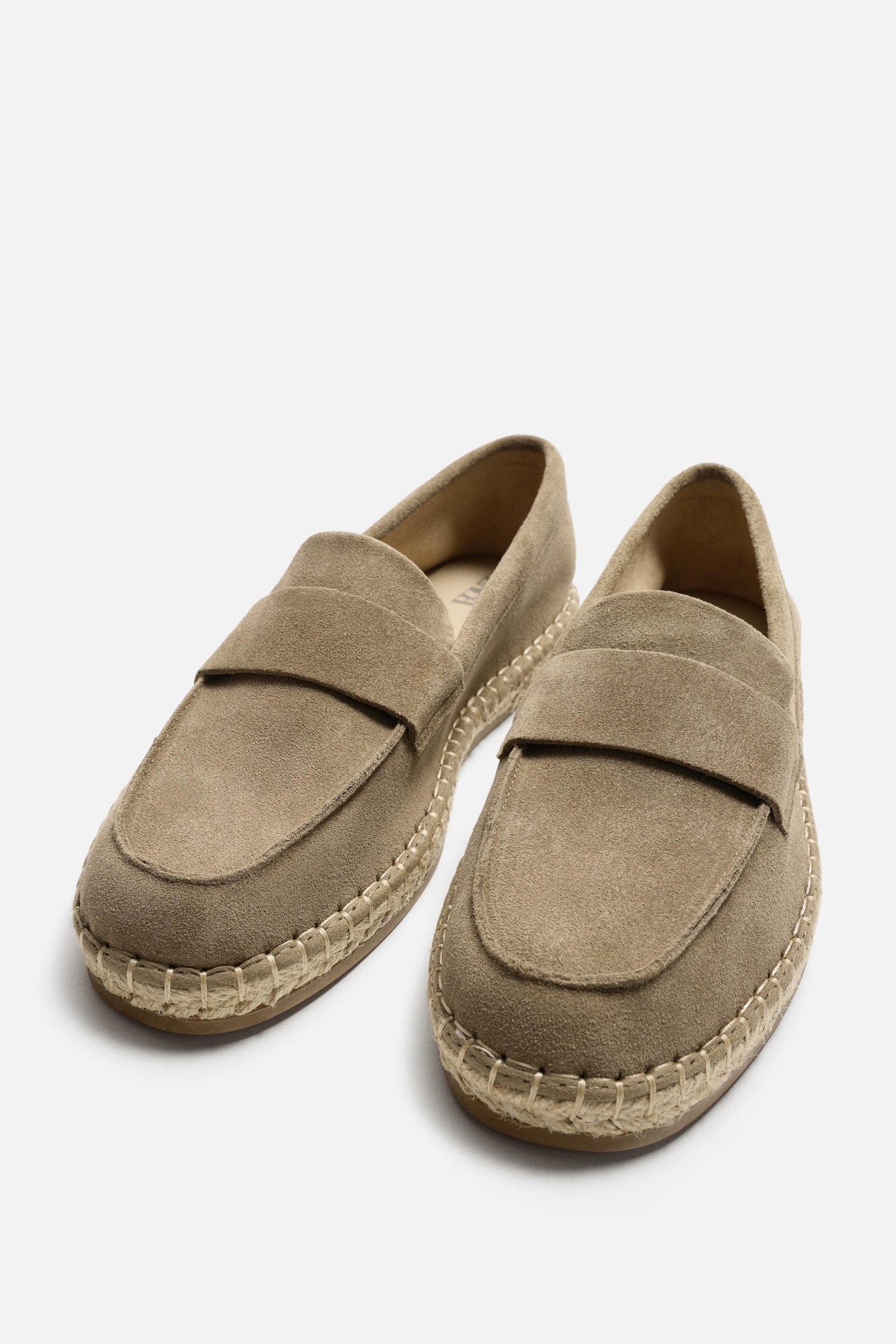 LEATHER MOCCASIN ESPADRILLES - Image 5