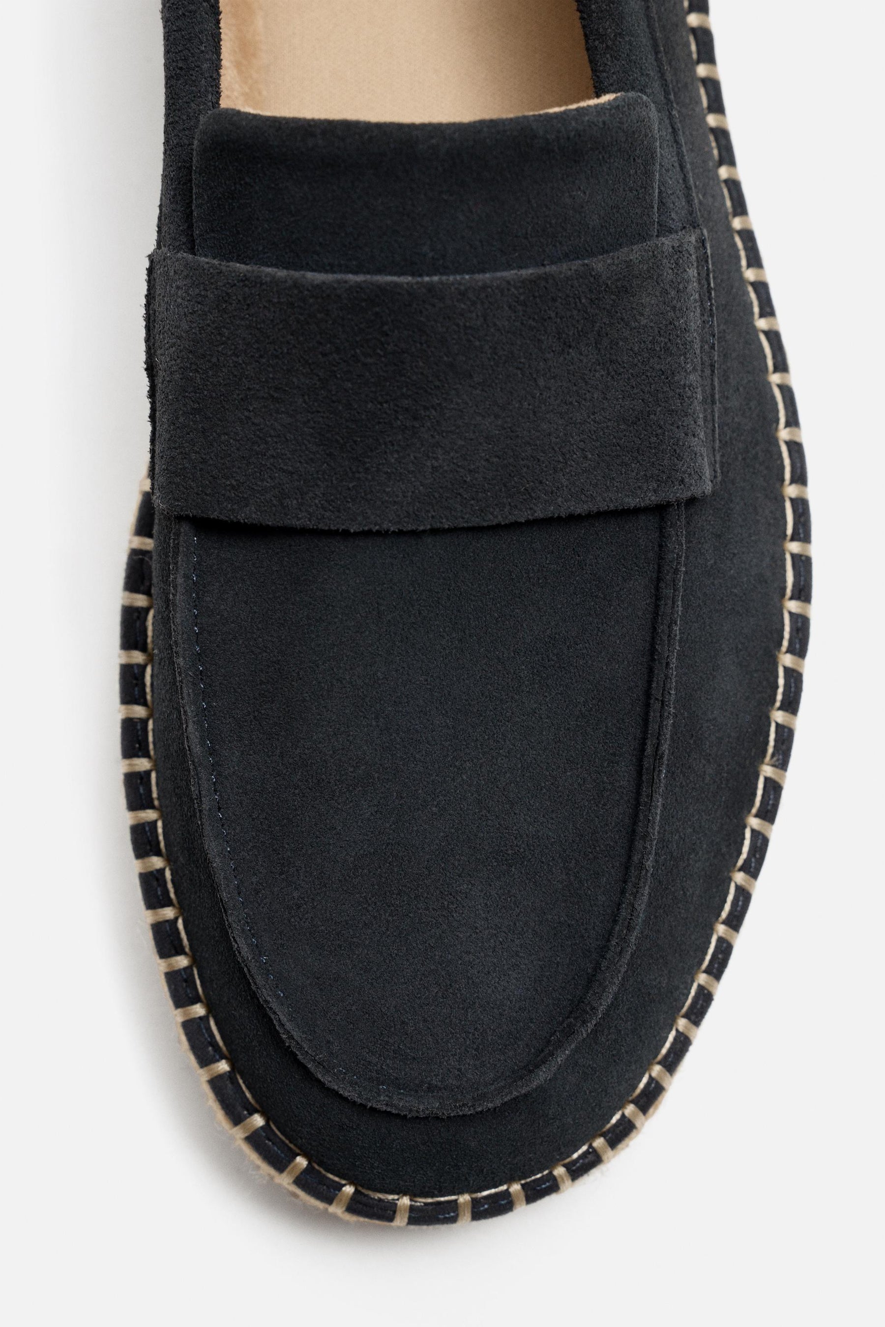 LEATHER MOCCASIN ESPADRILLES - Image 7