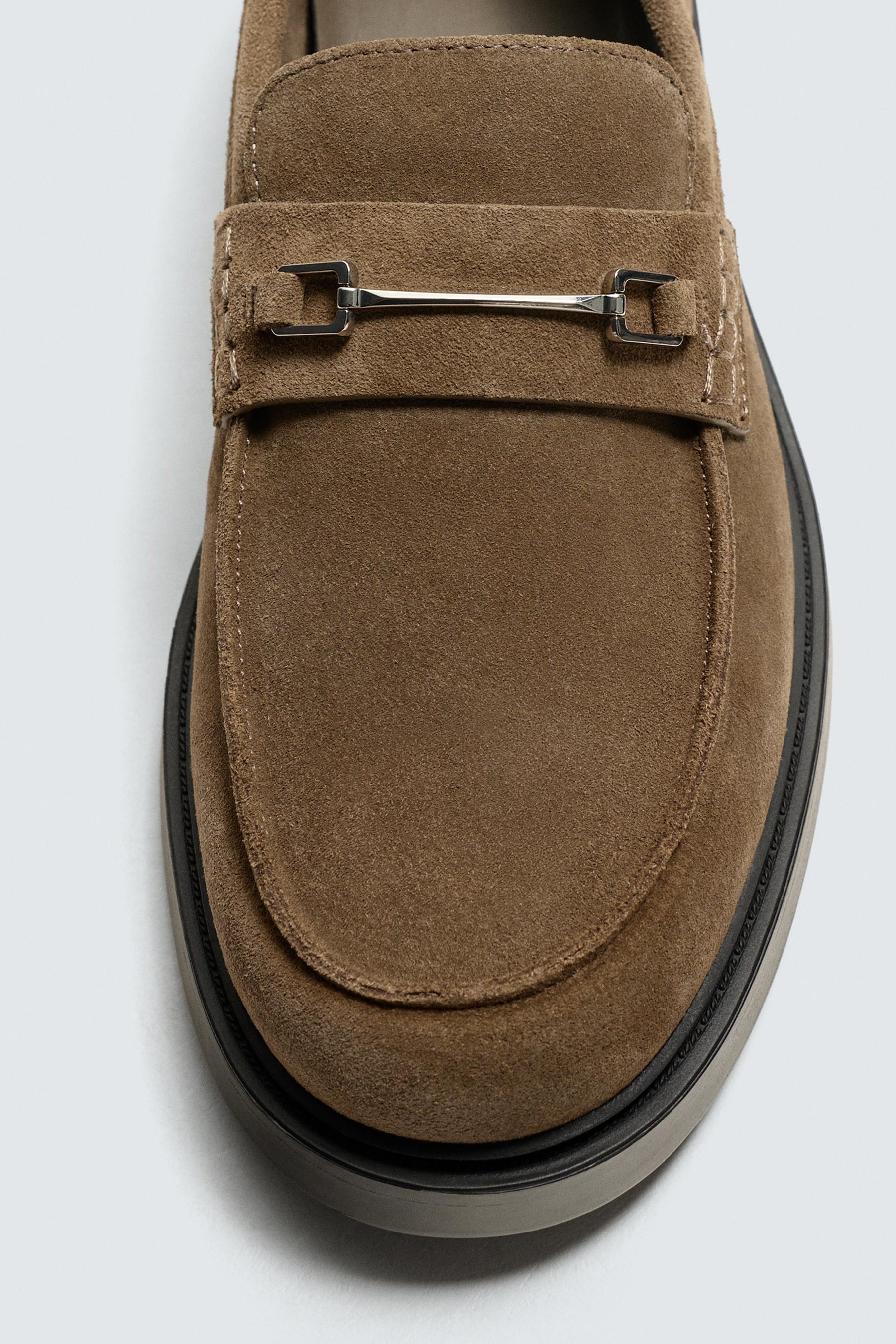 LEATHER BUCKLE LOAFERS - Image 6