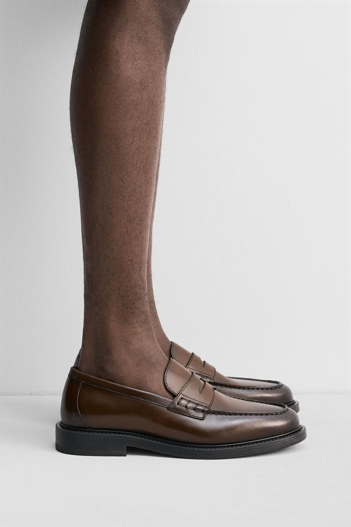 LEATHER PENNY LOAFERS - Image 2