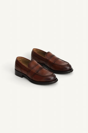 Leder-Loafer in limitierter Auflage