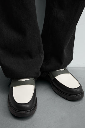 Penny Loafer aus Leder