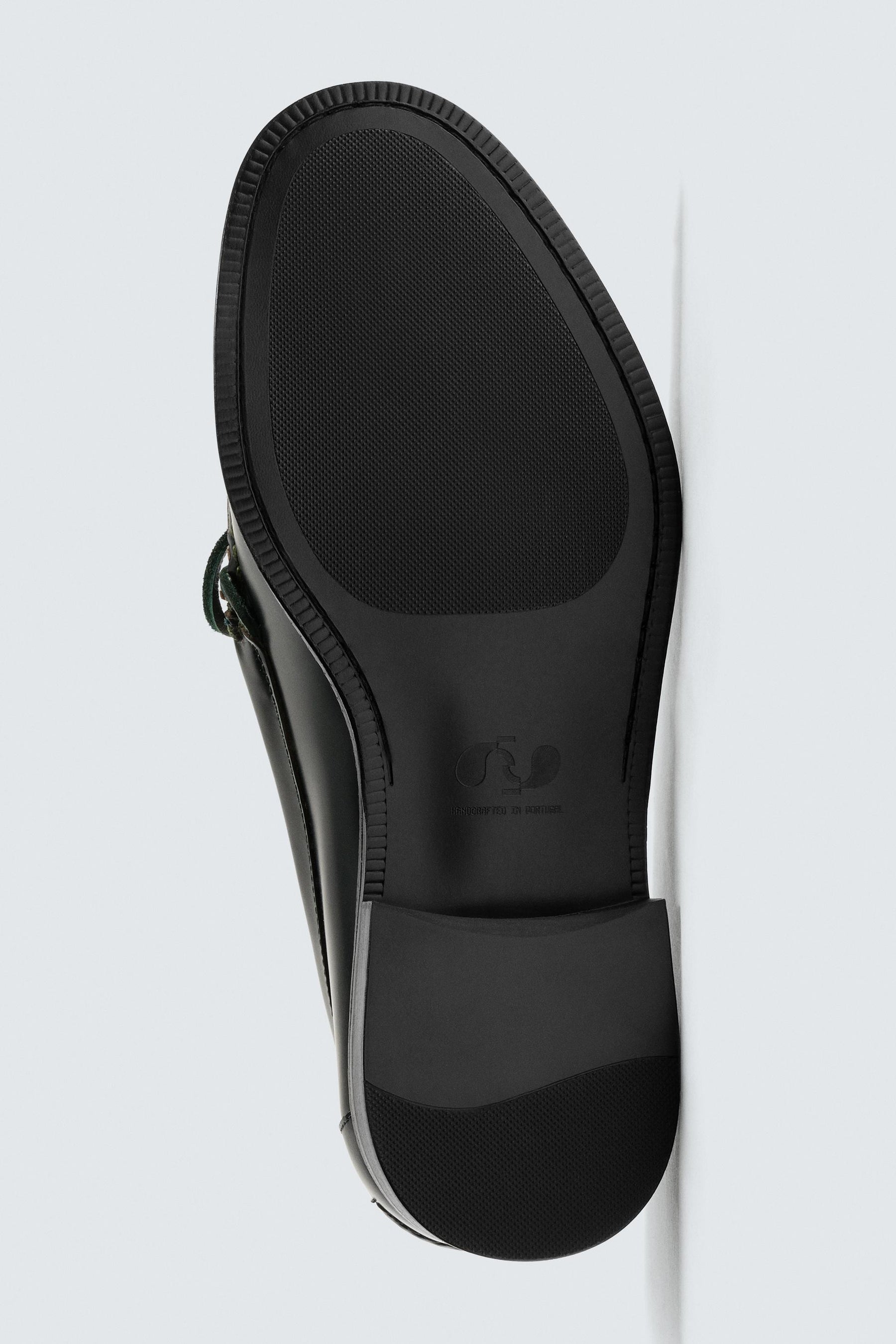 LEATHER BOW LOAFERS - Image 7