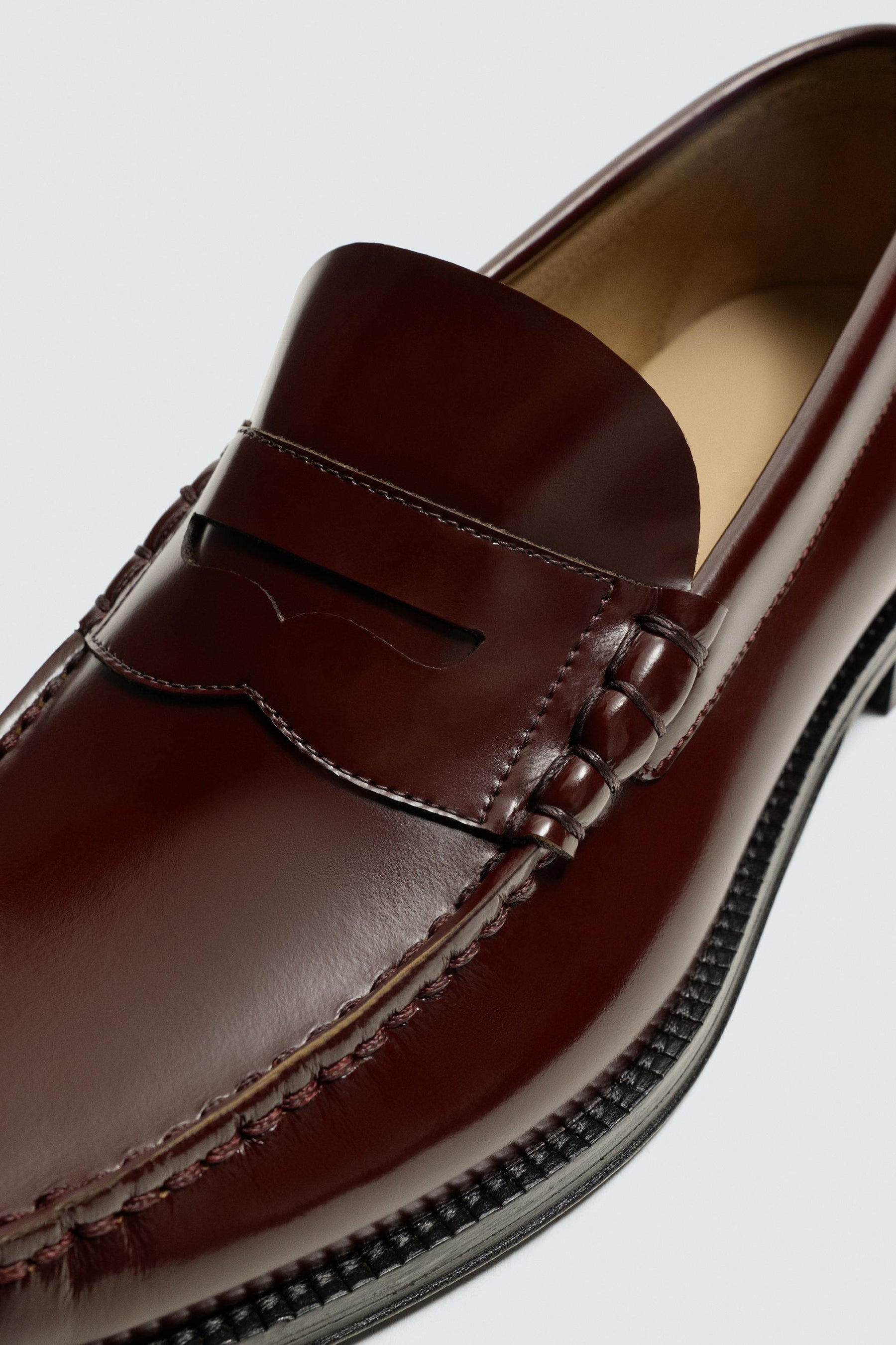 LEATHER PENNY LOAFERS - Image 6