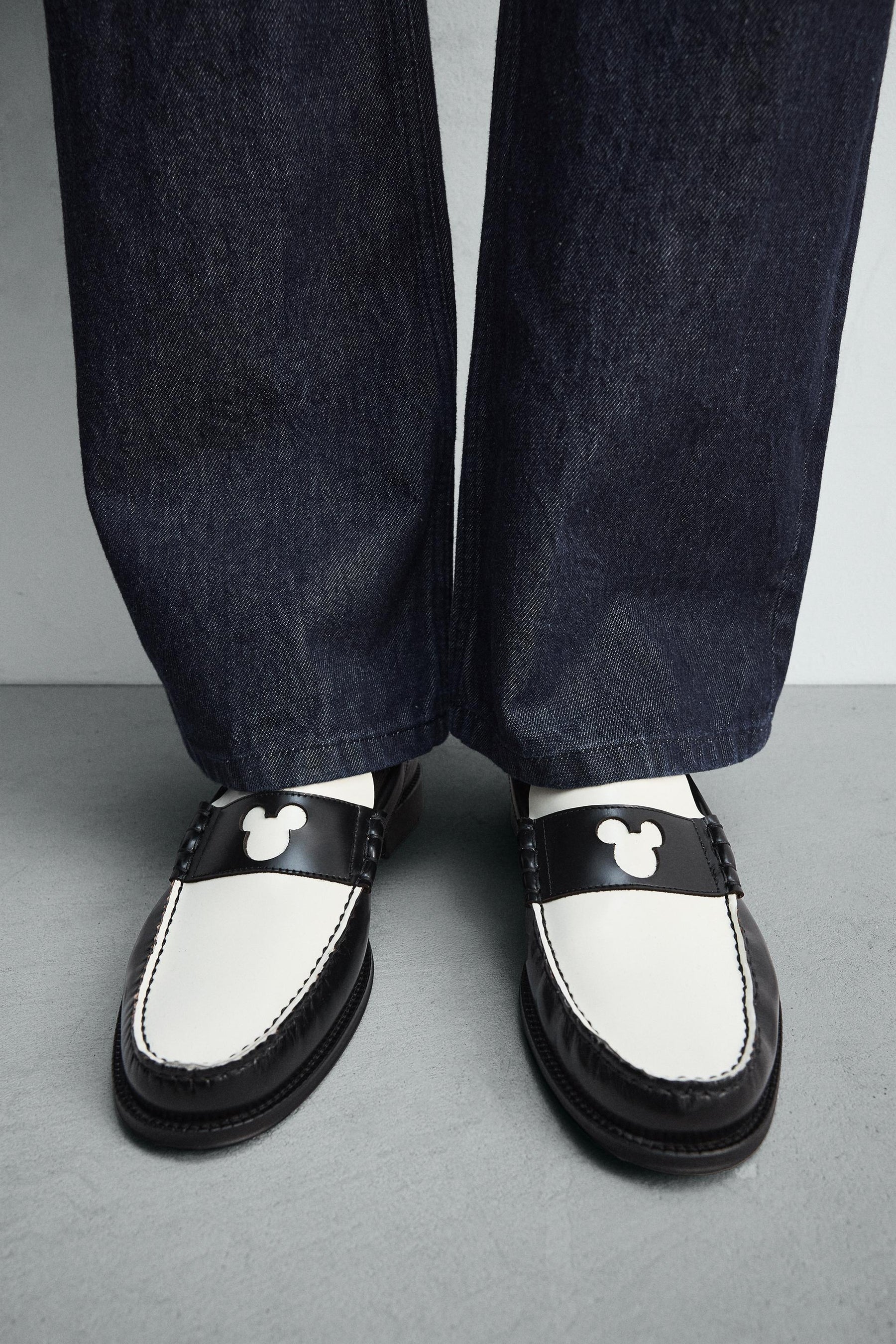 LEATHER PENNY LOAFERS HARRY LAMBERT FOR X DISNEY - Image 3