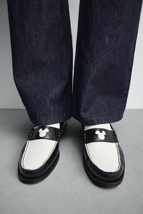 LEATHER PENNY LOAFERS HARRY LAMBERT FOR X DISNEY - Image 3