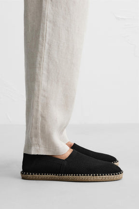KNITTED FABRIC ESPADRILLES - Image 2