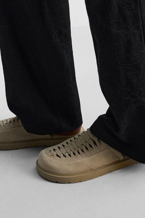 BRAIDED LEATHER CLOGS - Image 3