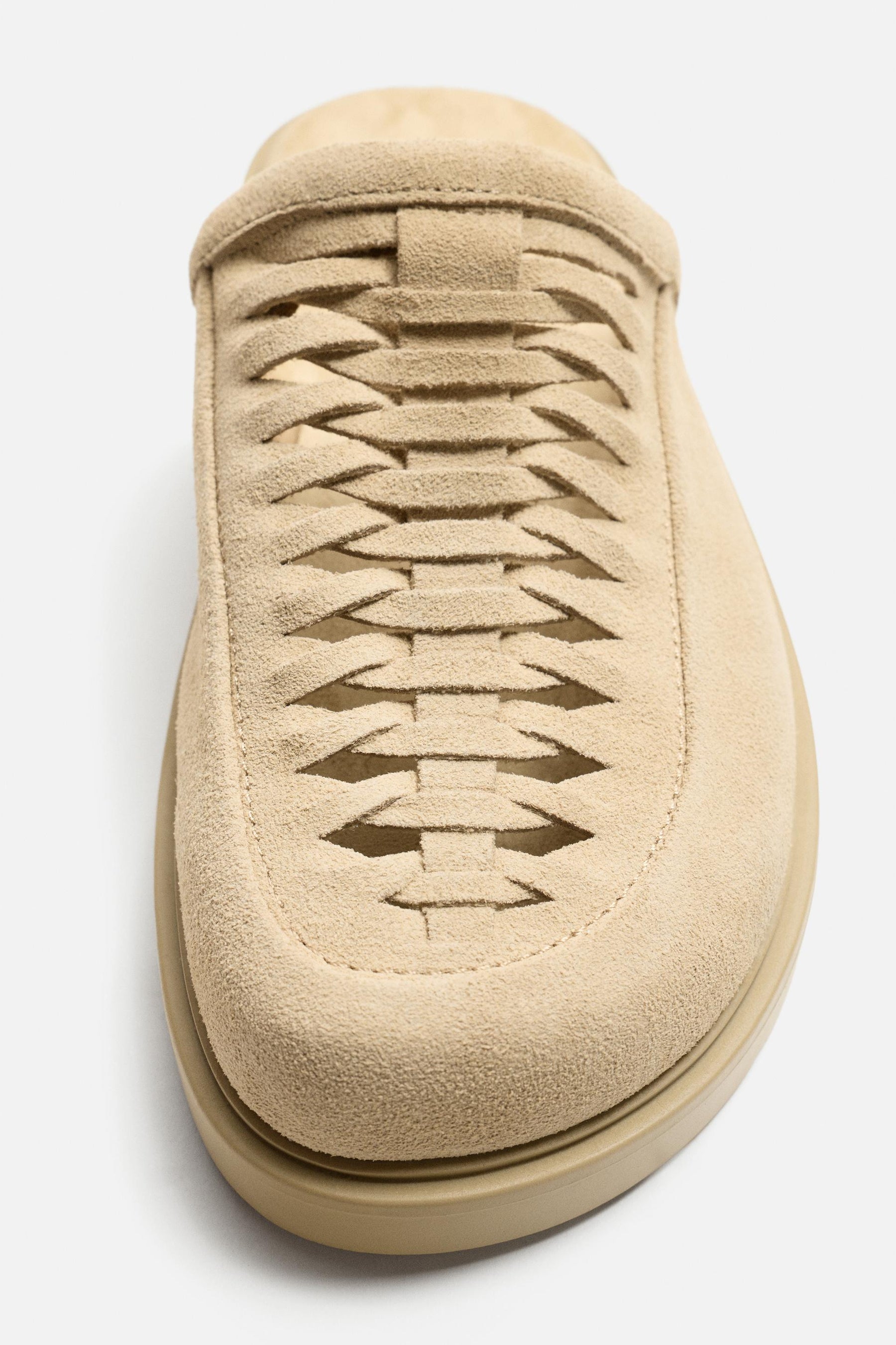 BRAIDED LEATHER CLOGS - Image 6