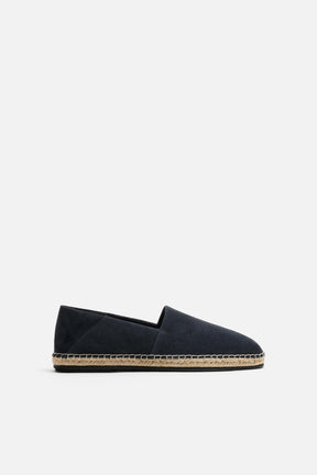 LEATHER ESPADRILLES - Image 1