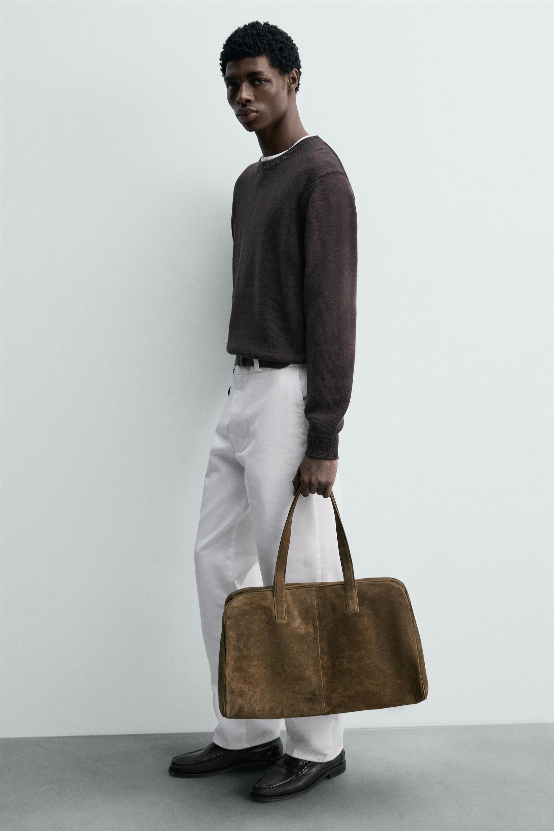 M Reisetasche aus Leder