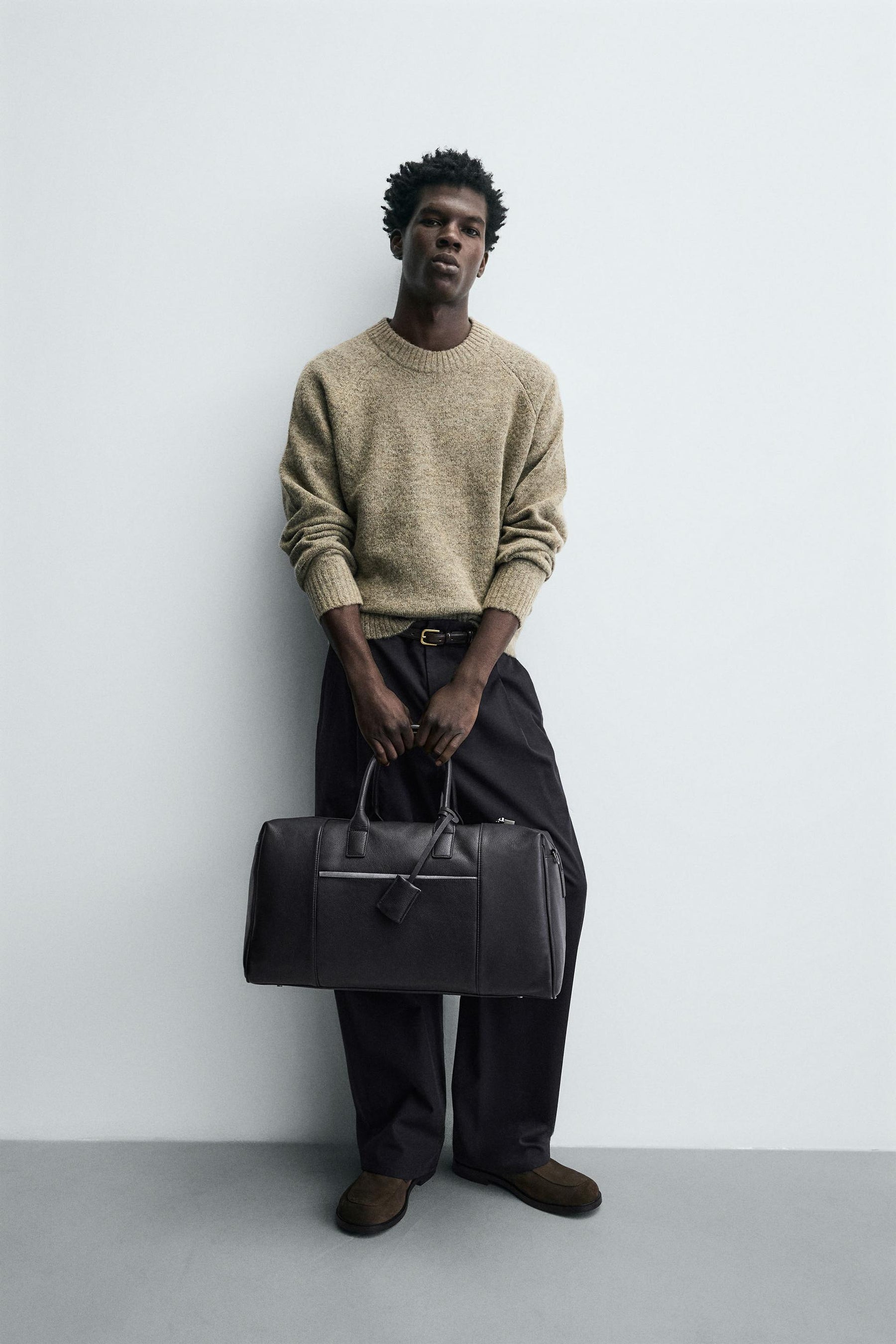 Reisetasche aus Leder