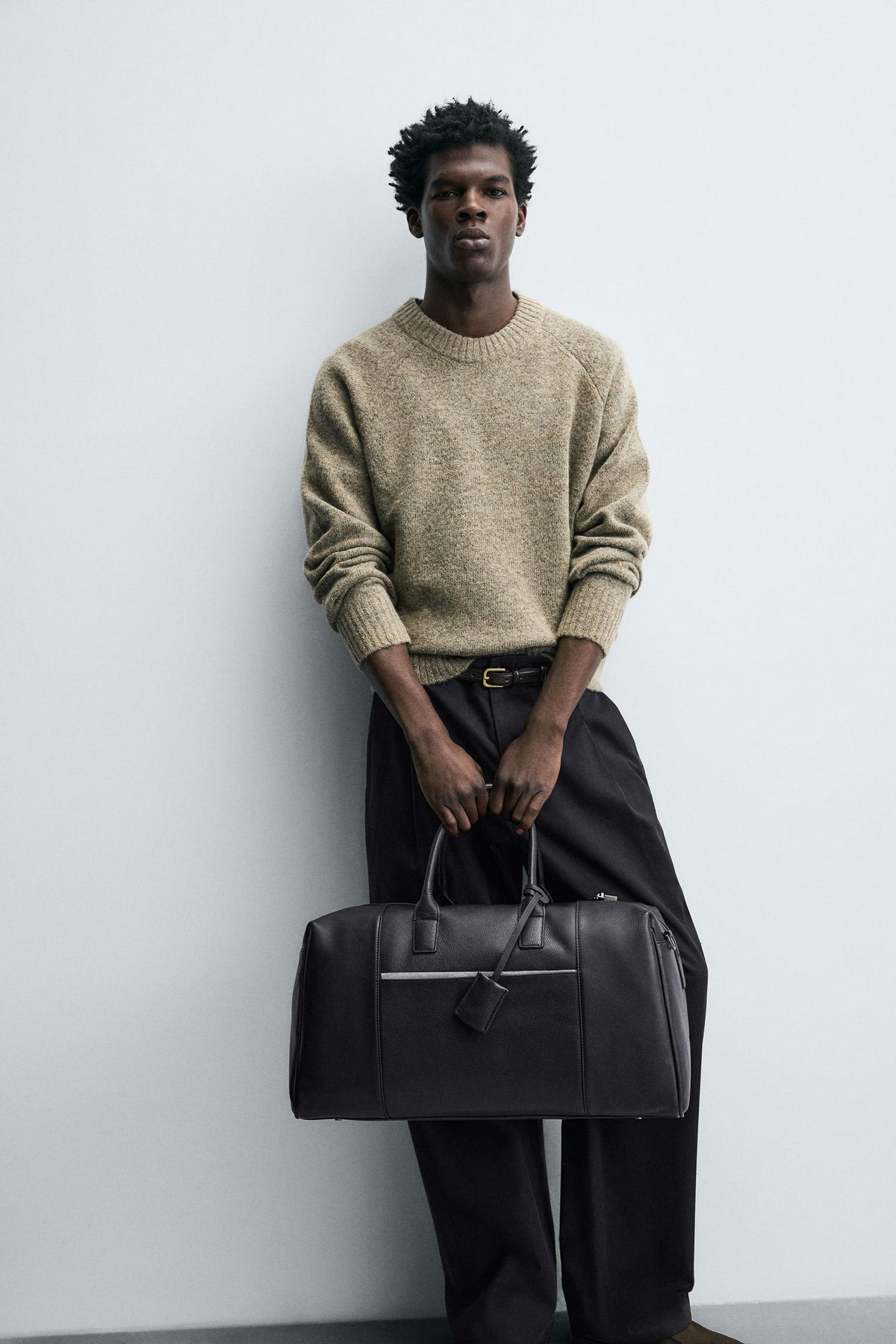 Reisetasche aus Leder