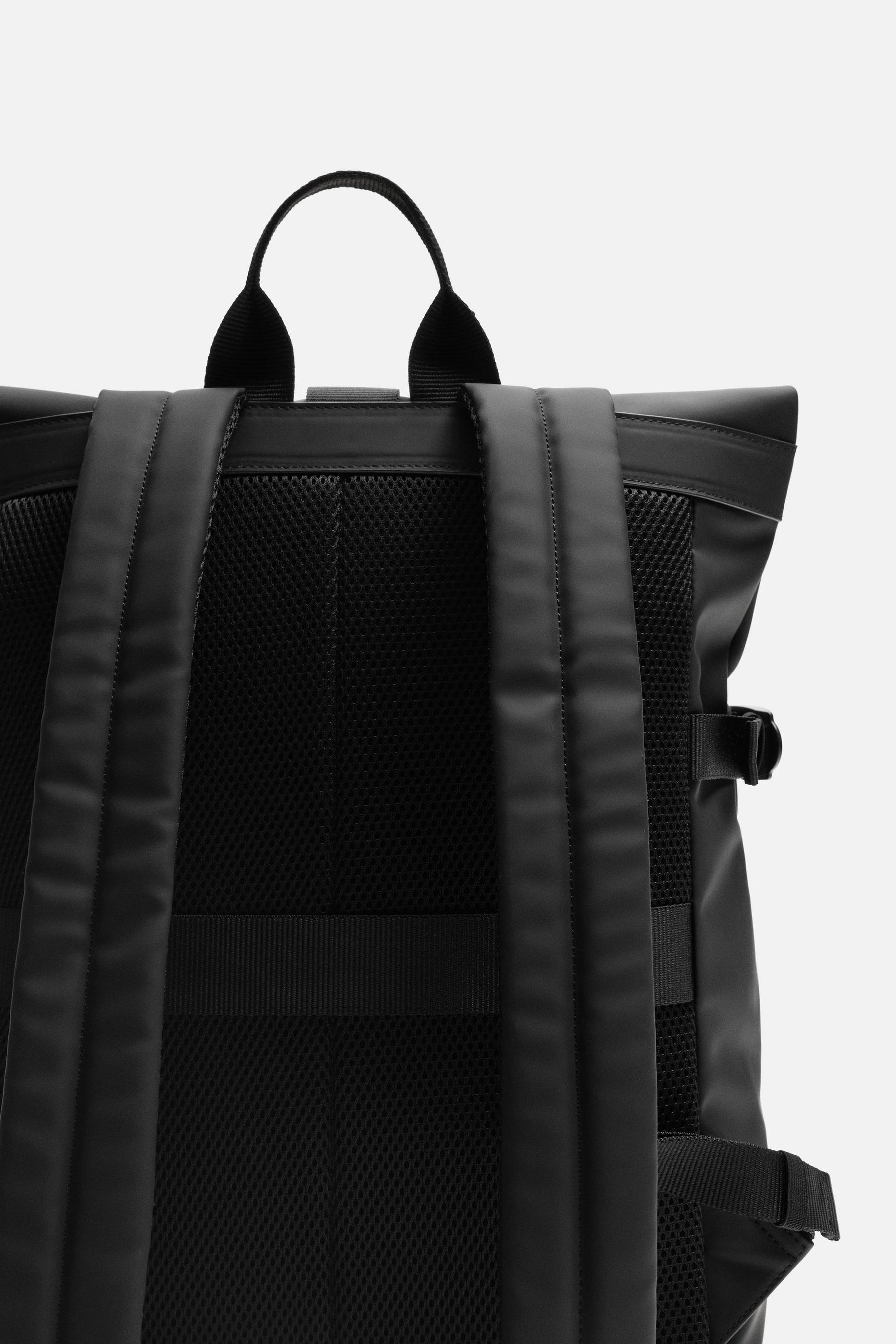 RUBBERISED FLAP BACKPACK - Image 5