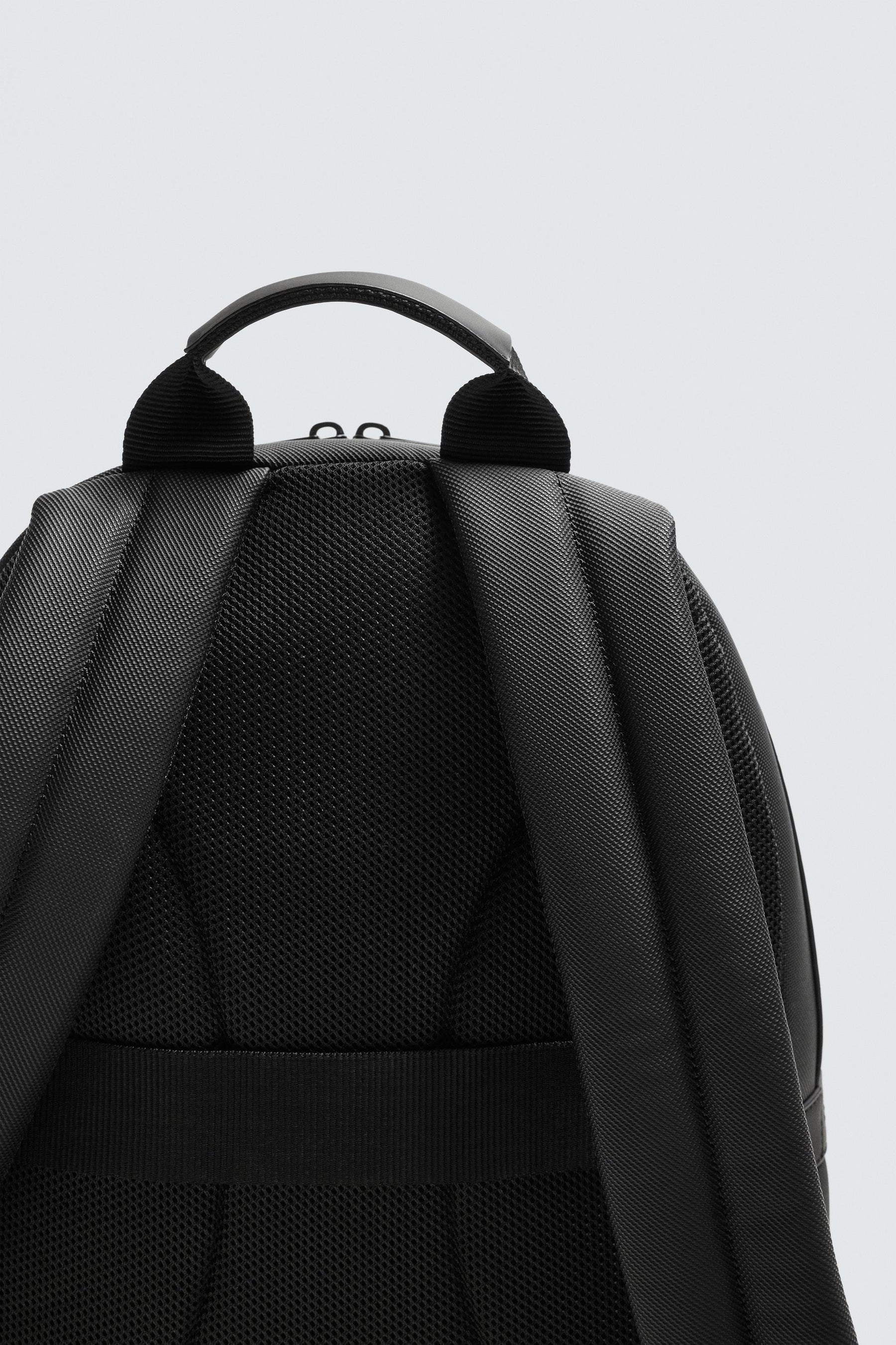 RUBBERISED TEXTURE BACKPACK - Image 5