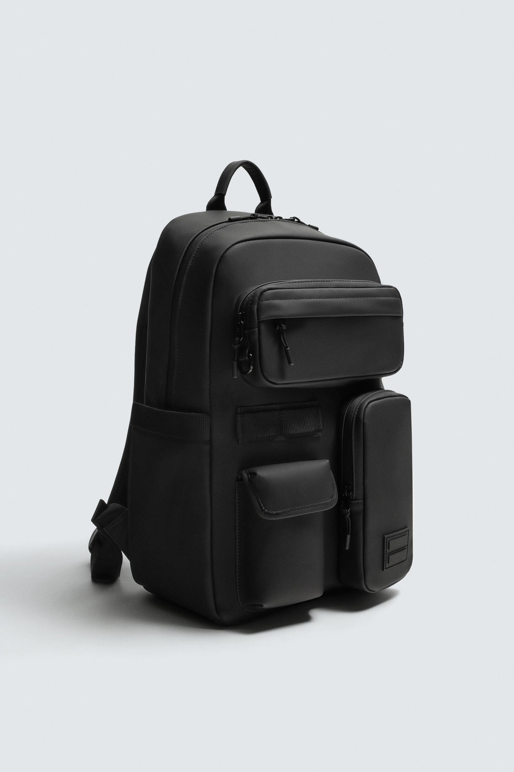 RUBBERISED MULTI-POCKET BACKPACK - Image 5