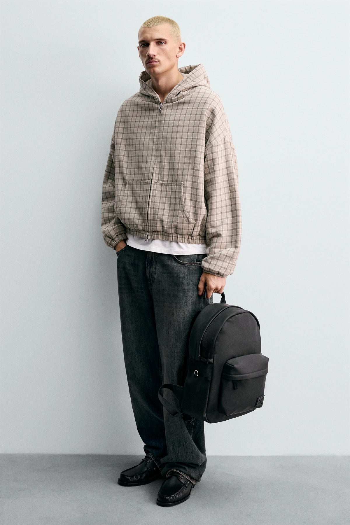 Gummierter Alltagsrucksack