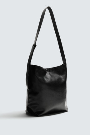 CROCODILE EMBOSSED TOTE BAG - Image 4