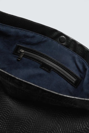 CROCODILE EMBOSSED TOTE BAG - Image 6