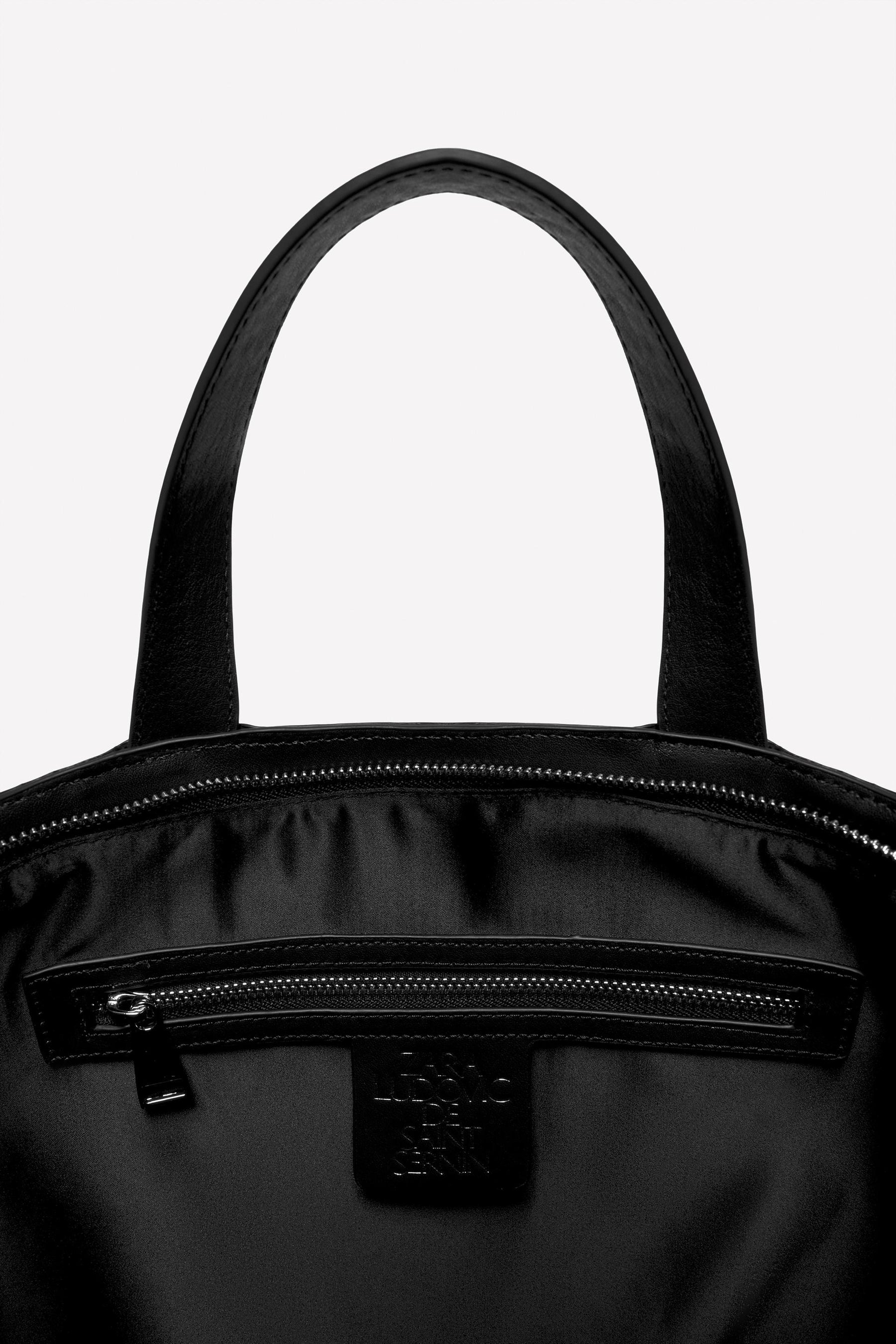 LUDOVIC DE SAINT SERNIN x LEATHER TOTE BAG - Image 4