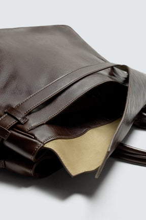 Alltagshandtasche aus Leder