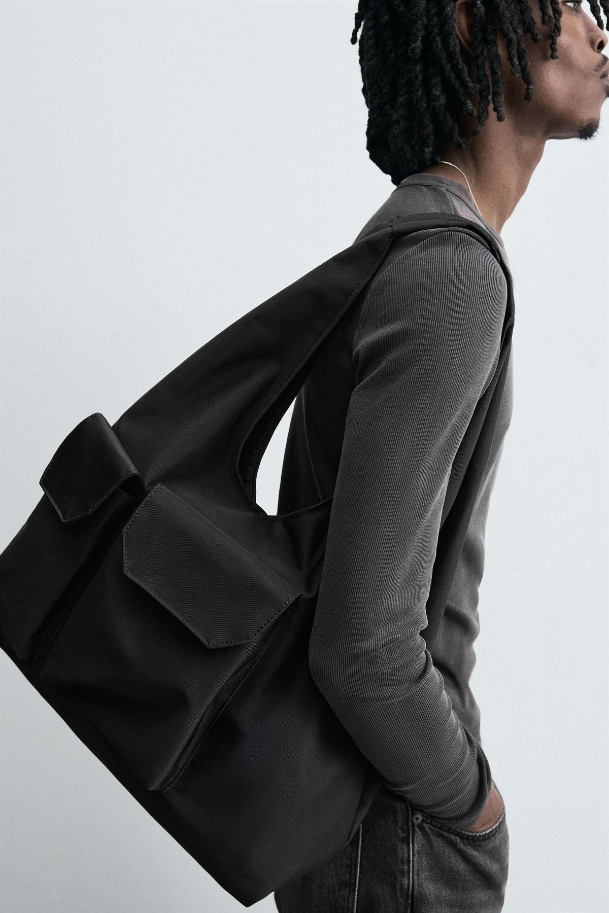 MULTI-POCKET SHOPPER BAG - Image 1