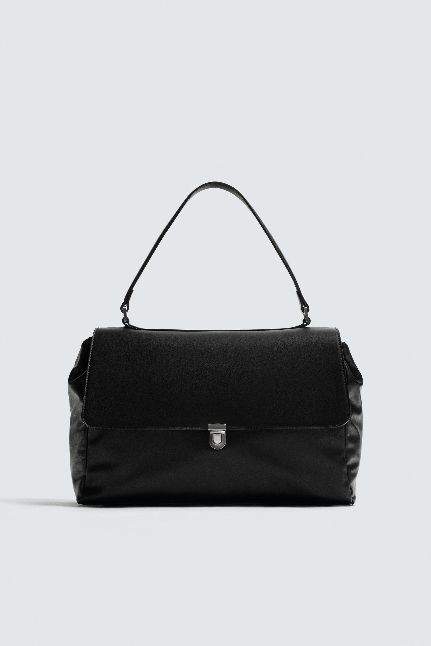 PLAIN SHOULDER BAG - Image 4