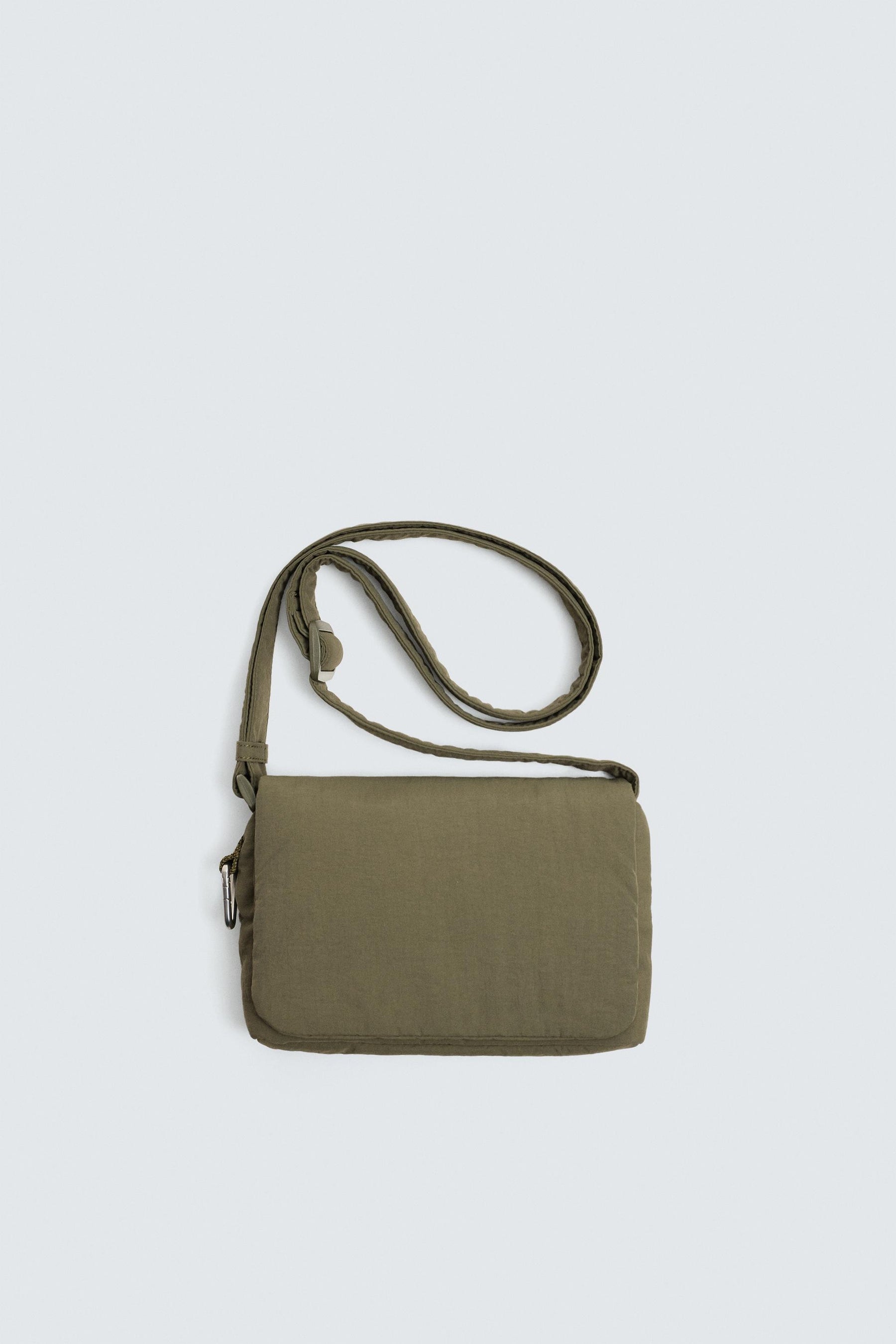 NYLON FLAP CROSSBODY BAG - Image 3