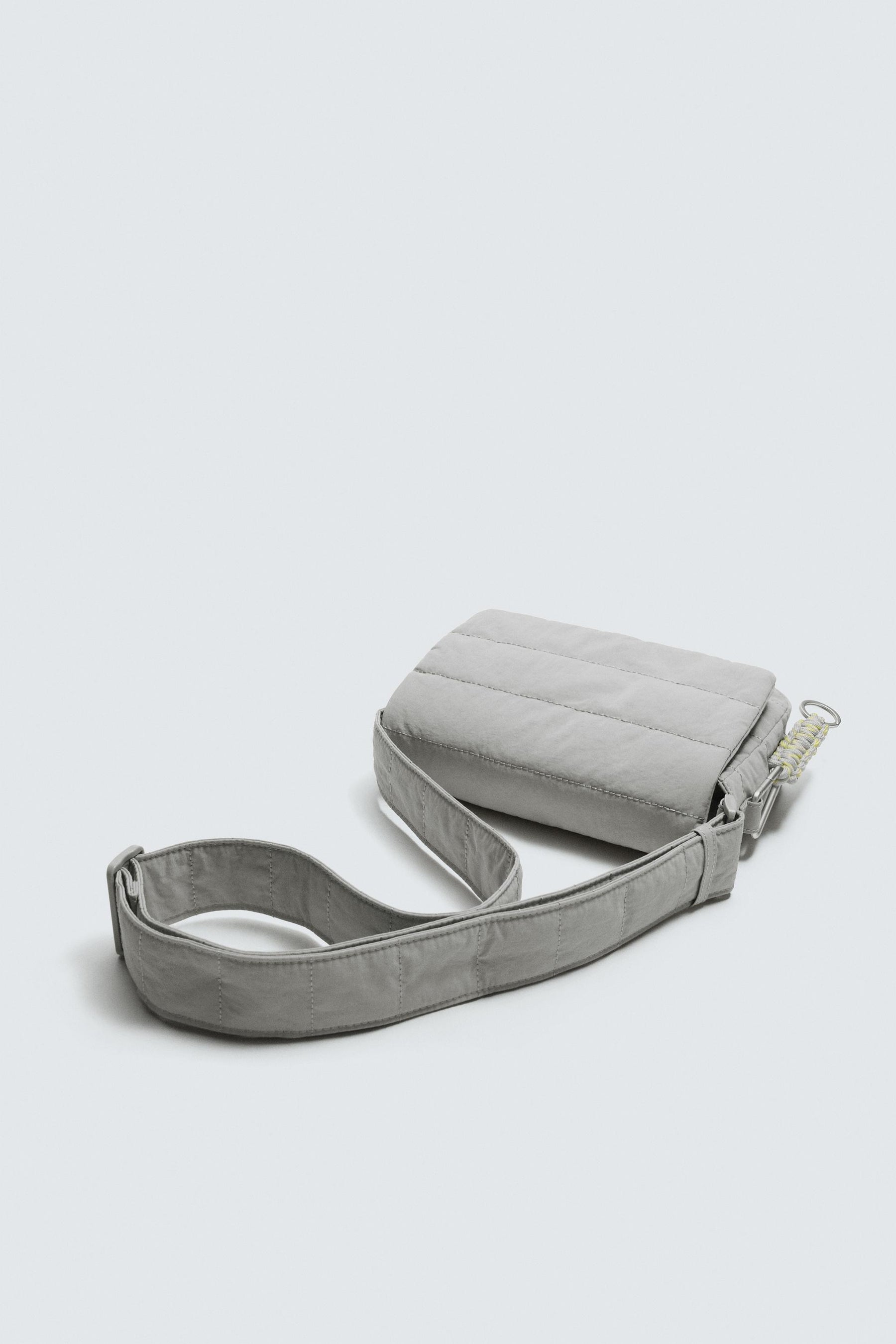 QUILTED NYLON CROSSBODY BAG - Image 5