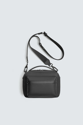 RUBBERISED TEXTURED CROSSBODY BAG - Image 4