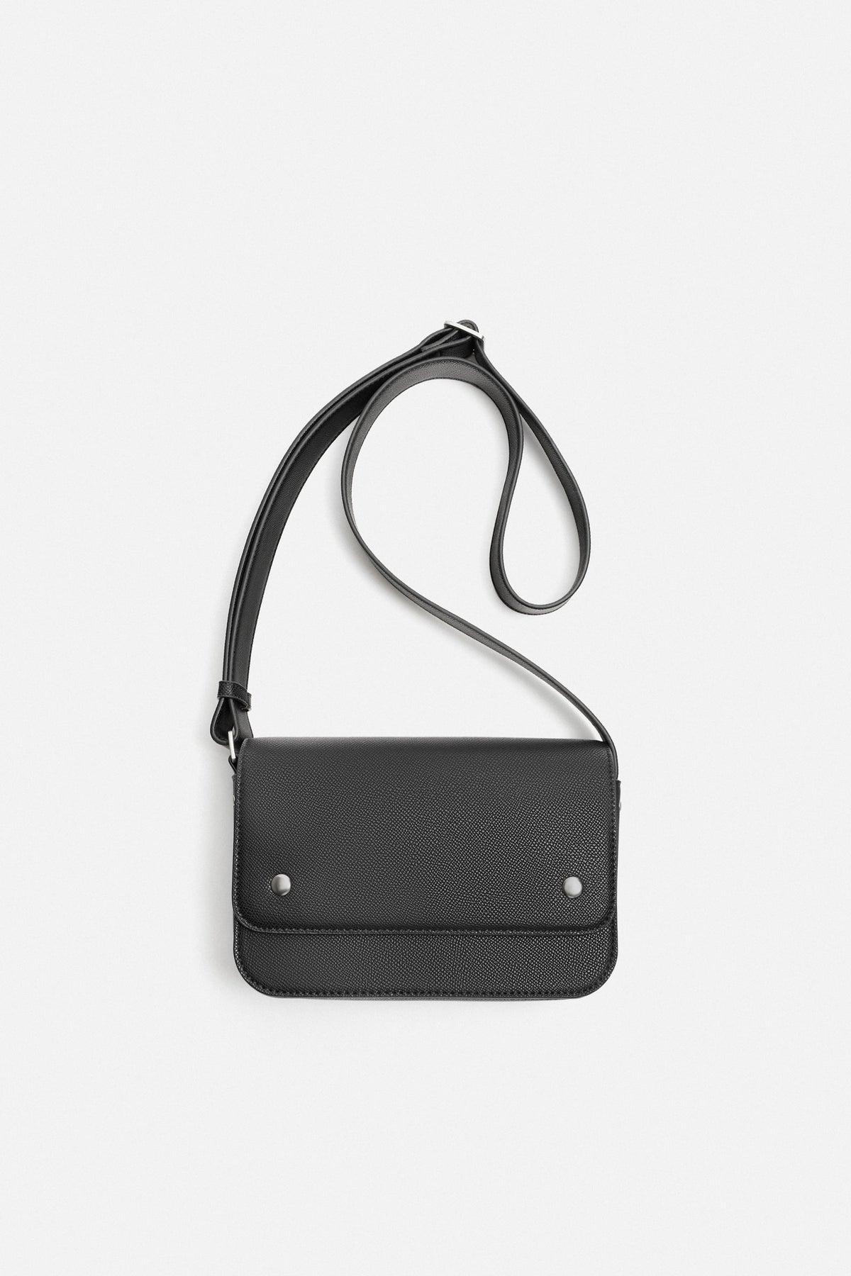 TEXTURED CROSSBODY BAG - Image 1