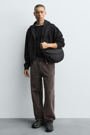 Nylon-Überschlag-Umhängetasche