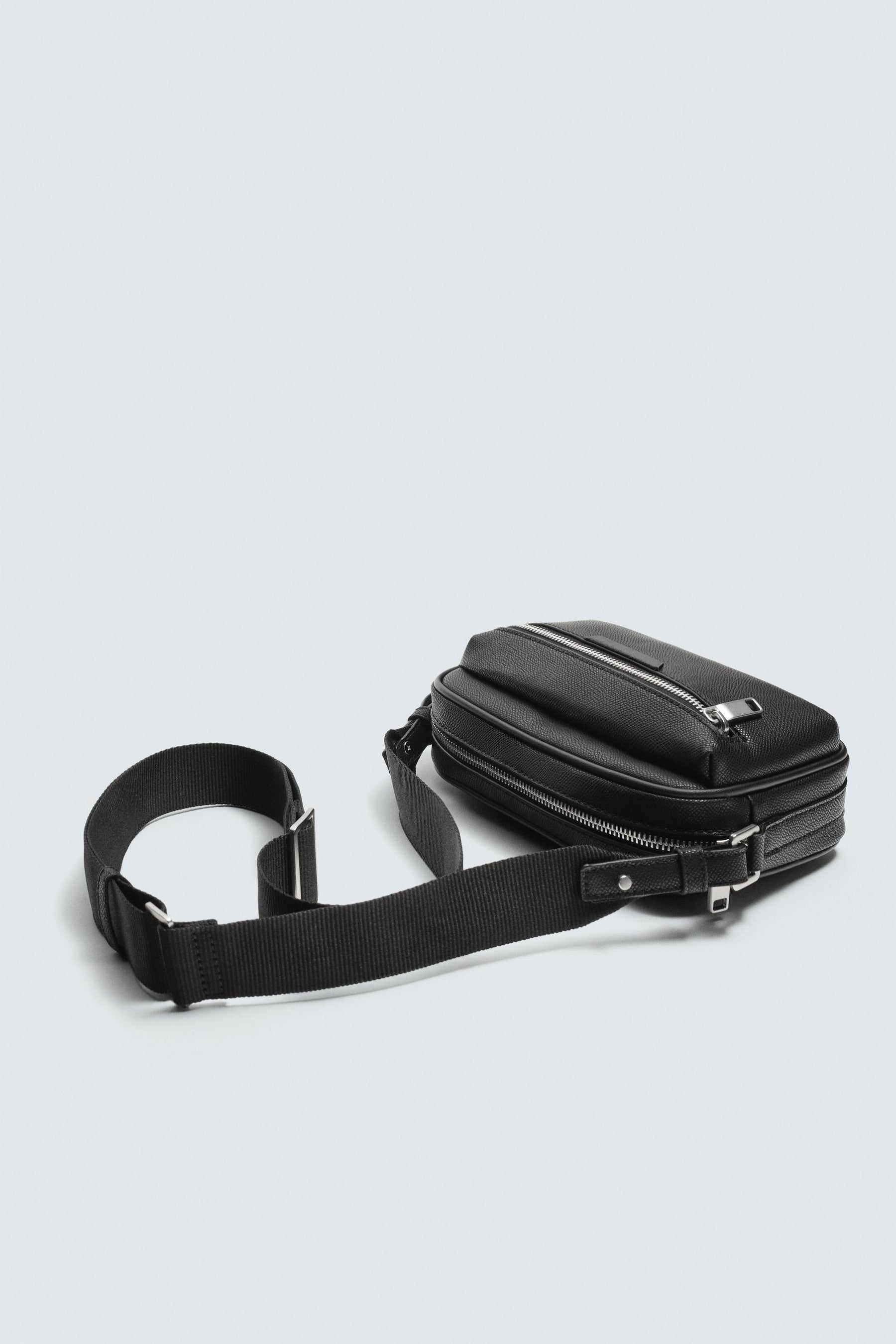 TEXTURED CROSSBODY BAG - Image 3