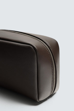 strukturierter Reise-Kulturbeutel