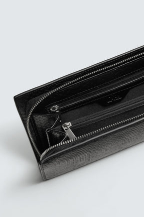 Geldbörse mit Krokodilmuster