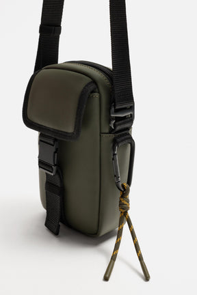 RUBBERISED CROSSBODY BAG - Image 5