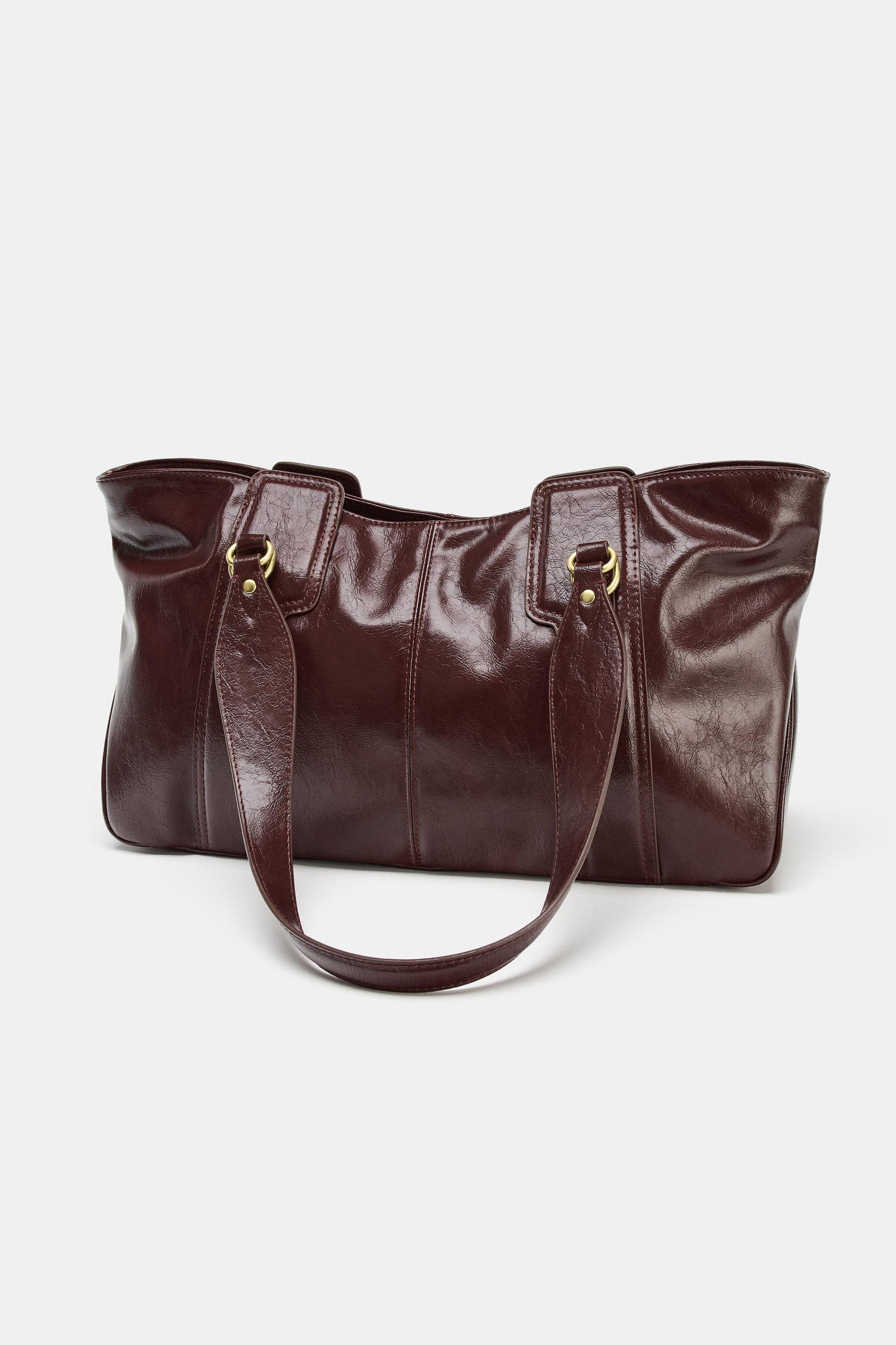 Schultertasche aus Metall