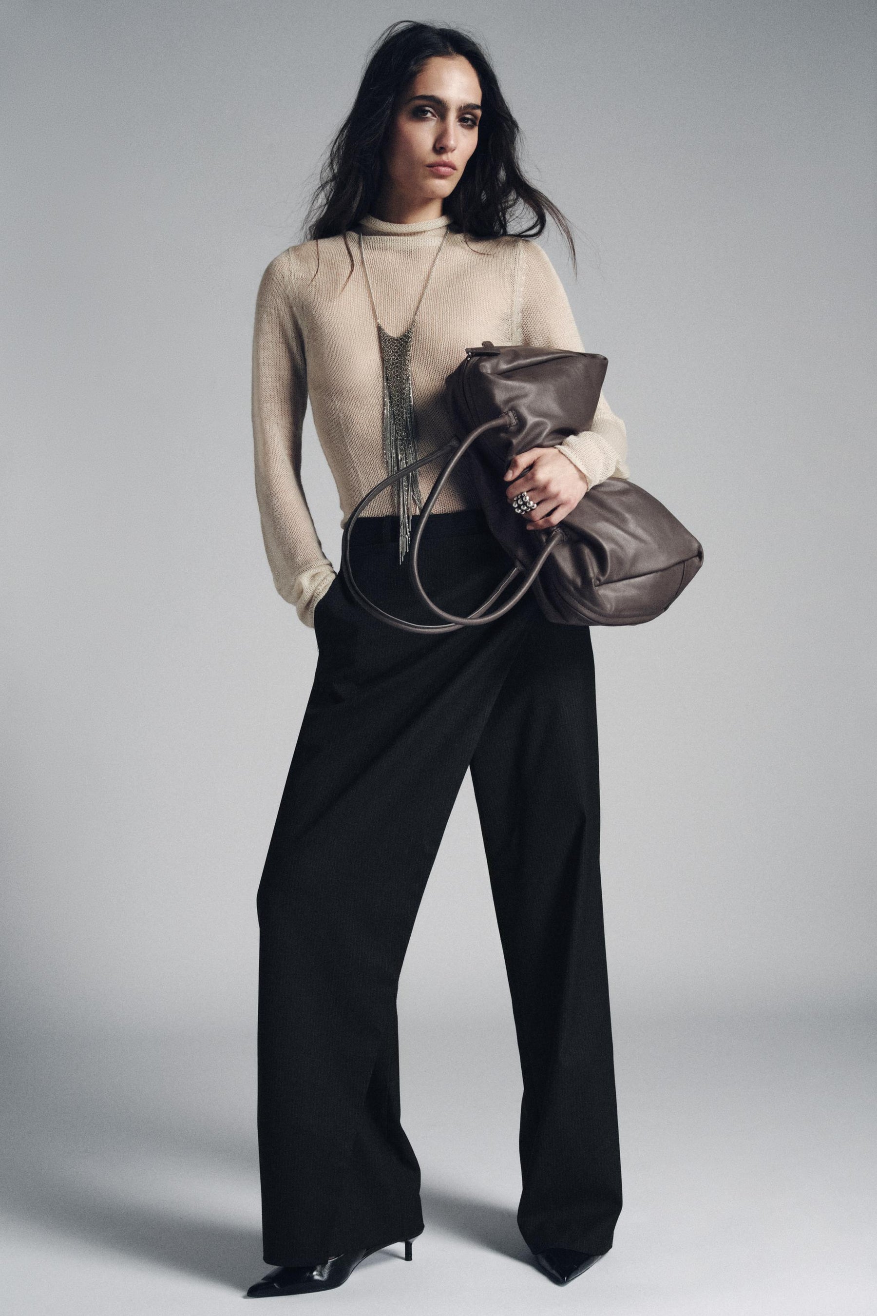 Bowlingtasche aus Leder