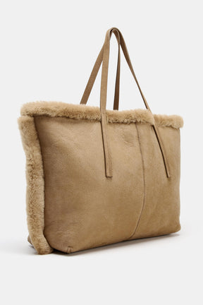 Wendbare Lederhandtasche