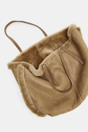 Wendbare Lederhandtasche