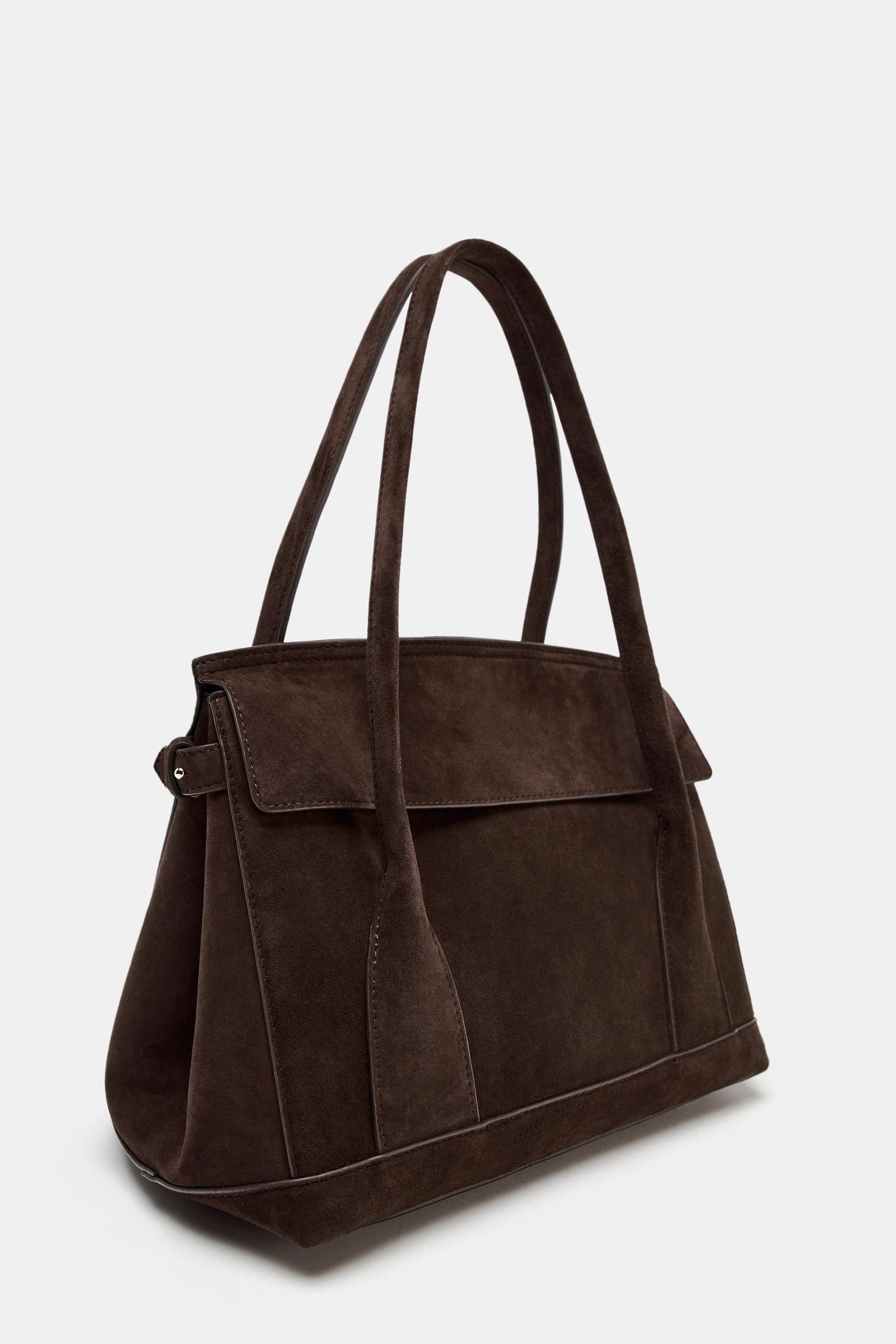 City-Tasche aus Wildleder