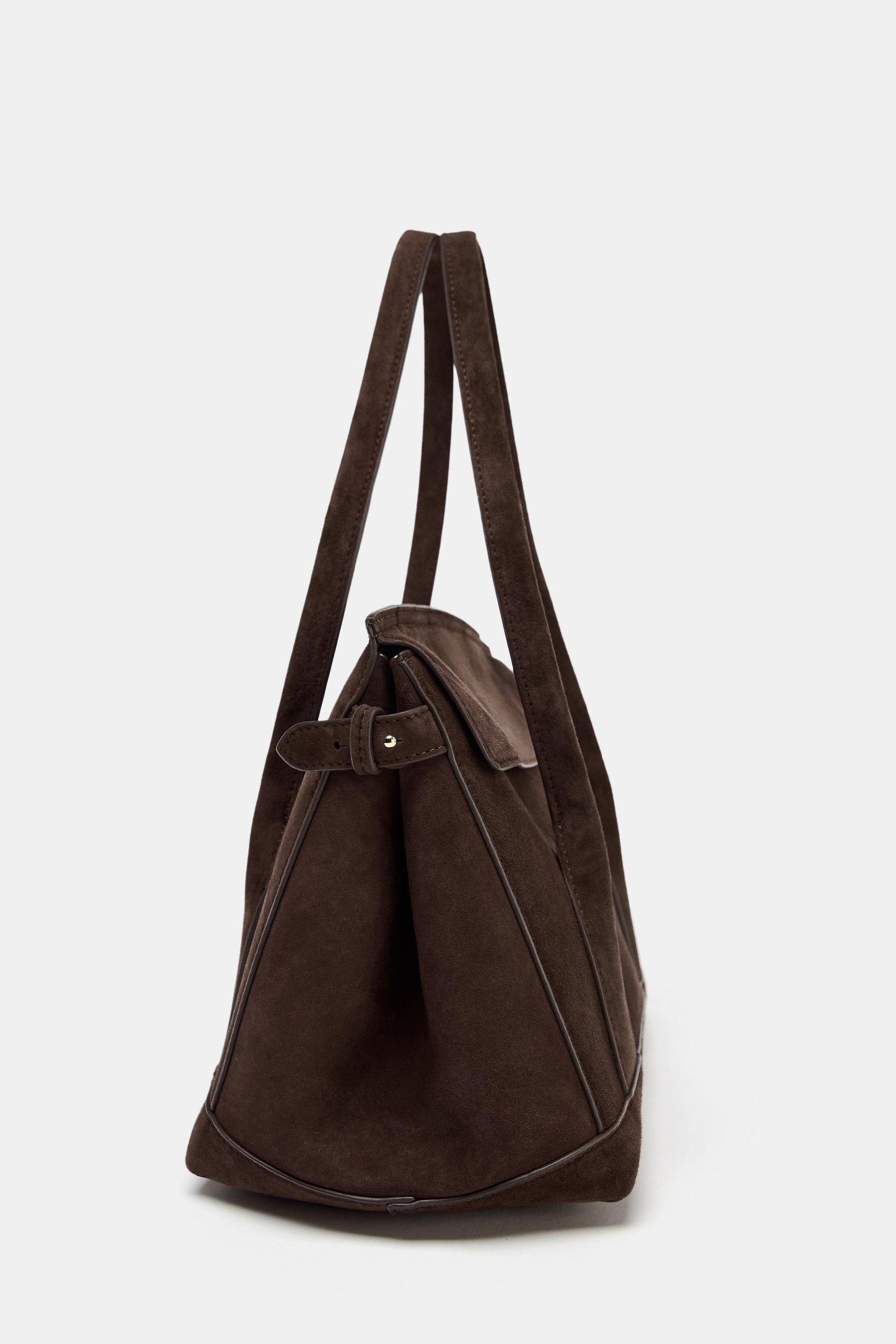 City-Tasche aus Wildleder