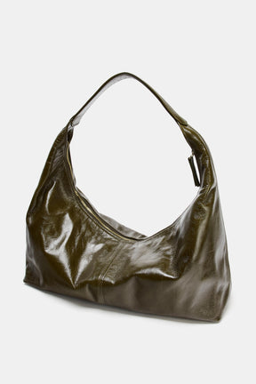Lederhandtasche