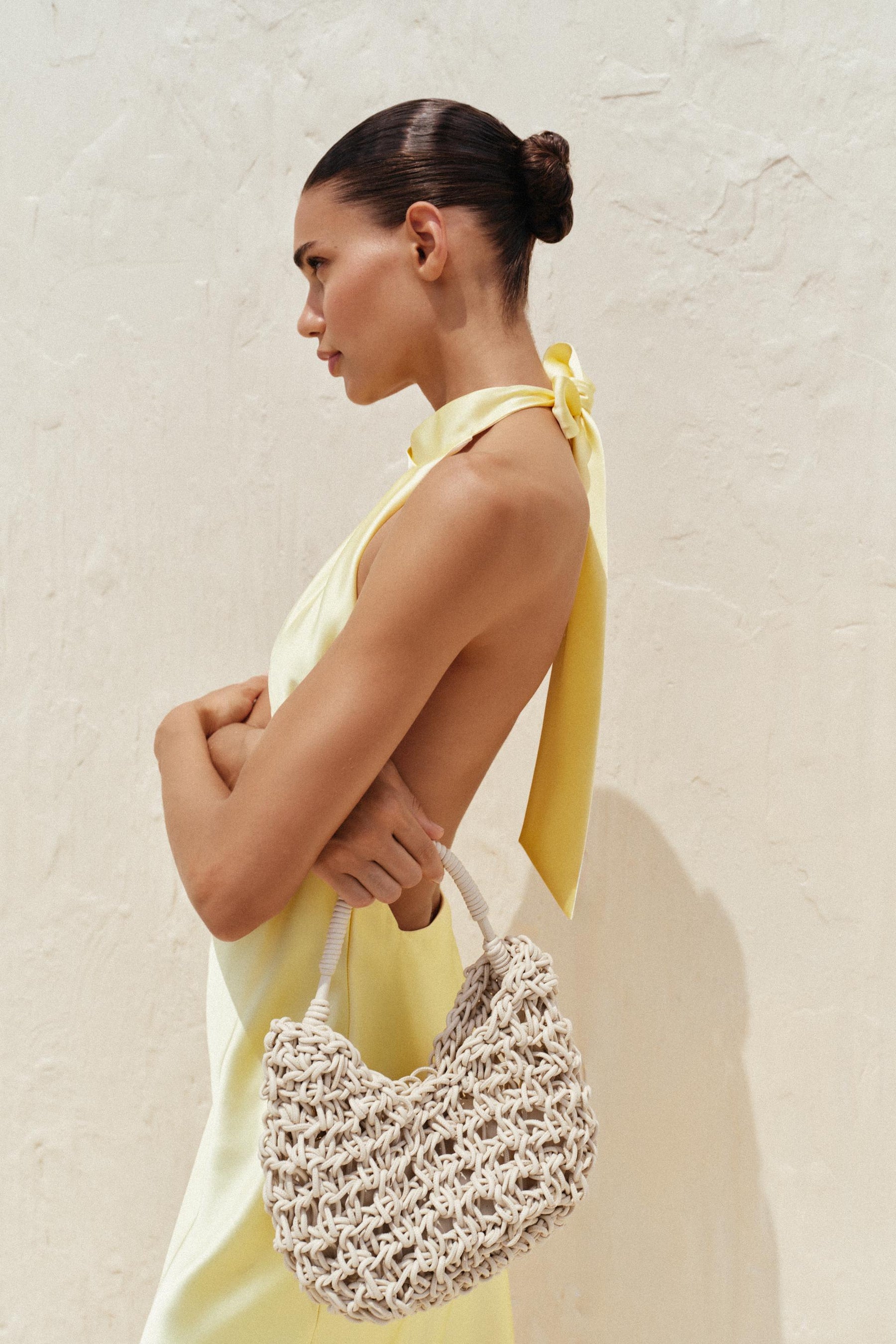 Geflochtene Handtasche