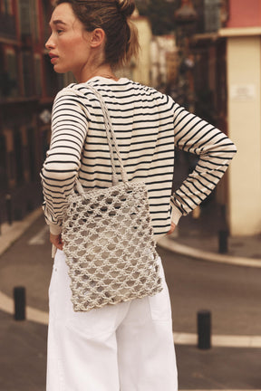 Geflochtene Einkaufstasche