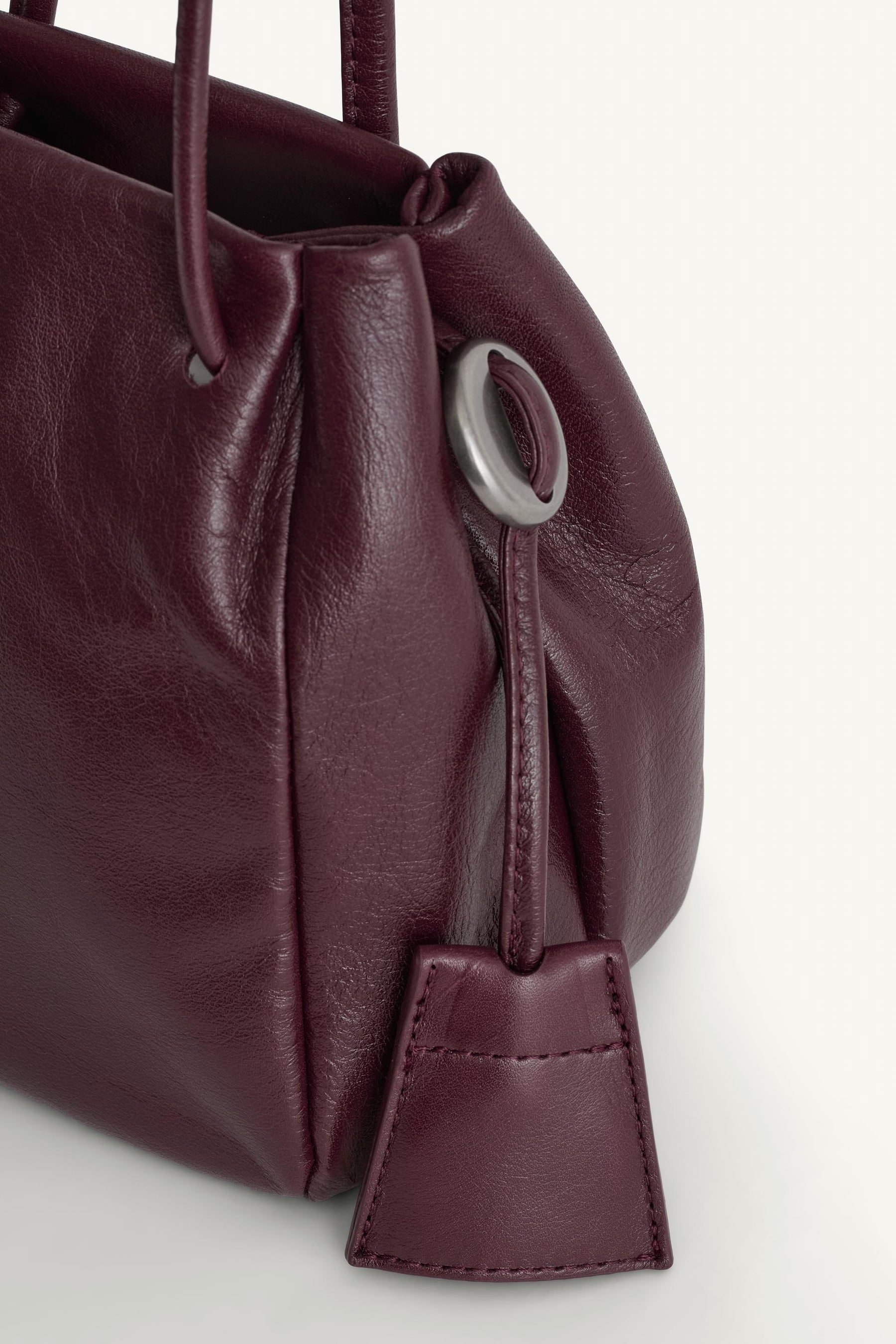 Rucksacktasche aus Leder